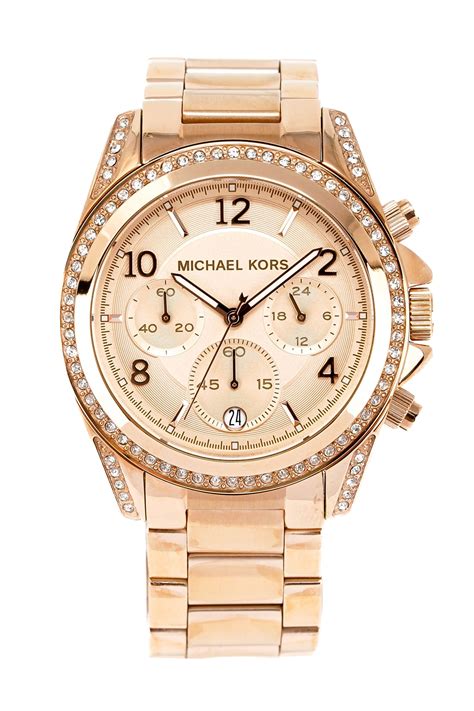 michael kors crystal watch rose gold|michael kors mk5263 rose gold.